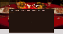 Desktop Screenshot of lafondalopez.com