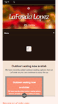 Mobile Screenshot of lafondalopez.com